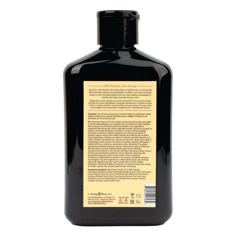 Aphrodisiac Collection Bubble Bath - Wild Pink Rose 8.4oz