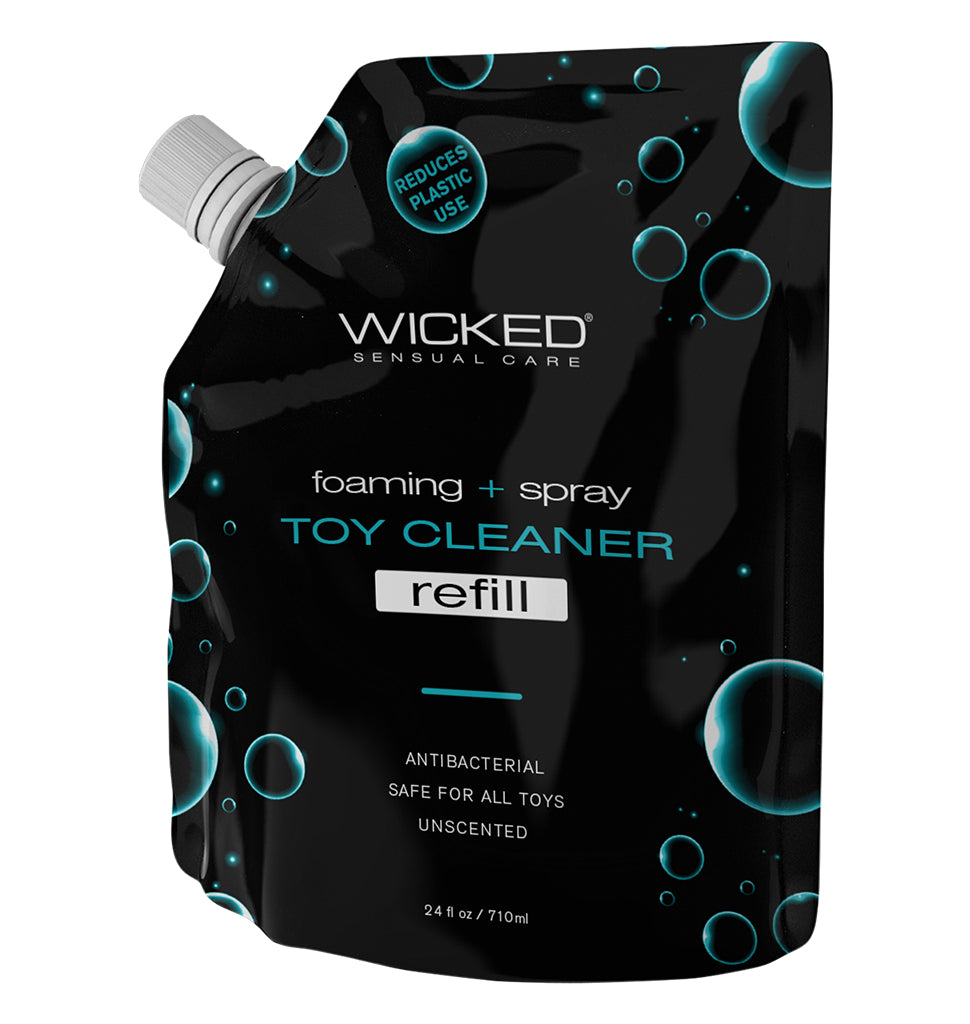 Wicked Toy Cleaner Refill Pouch - 24oz
