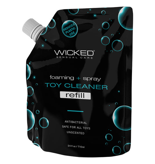 Wicked Toy Cleaner Refill Pouch - 24oz