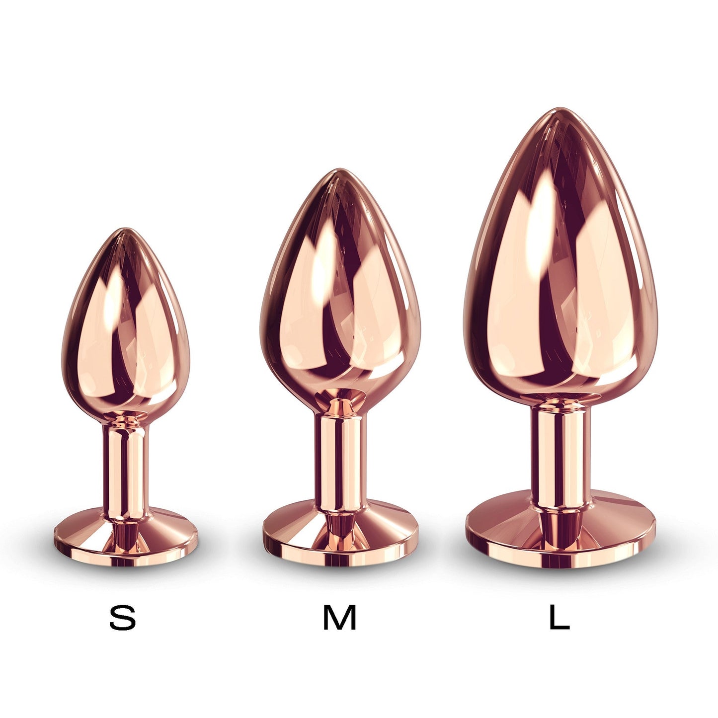Diamond Plug Large - Rose Gold