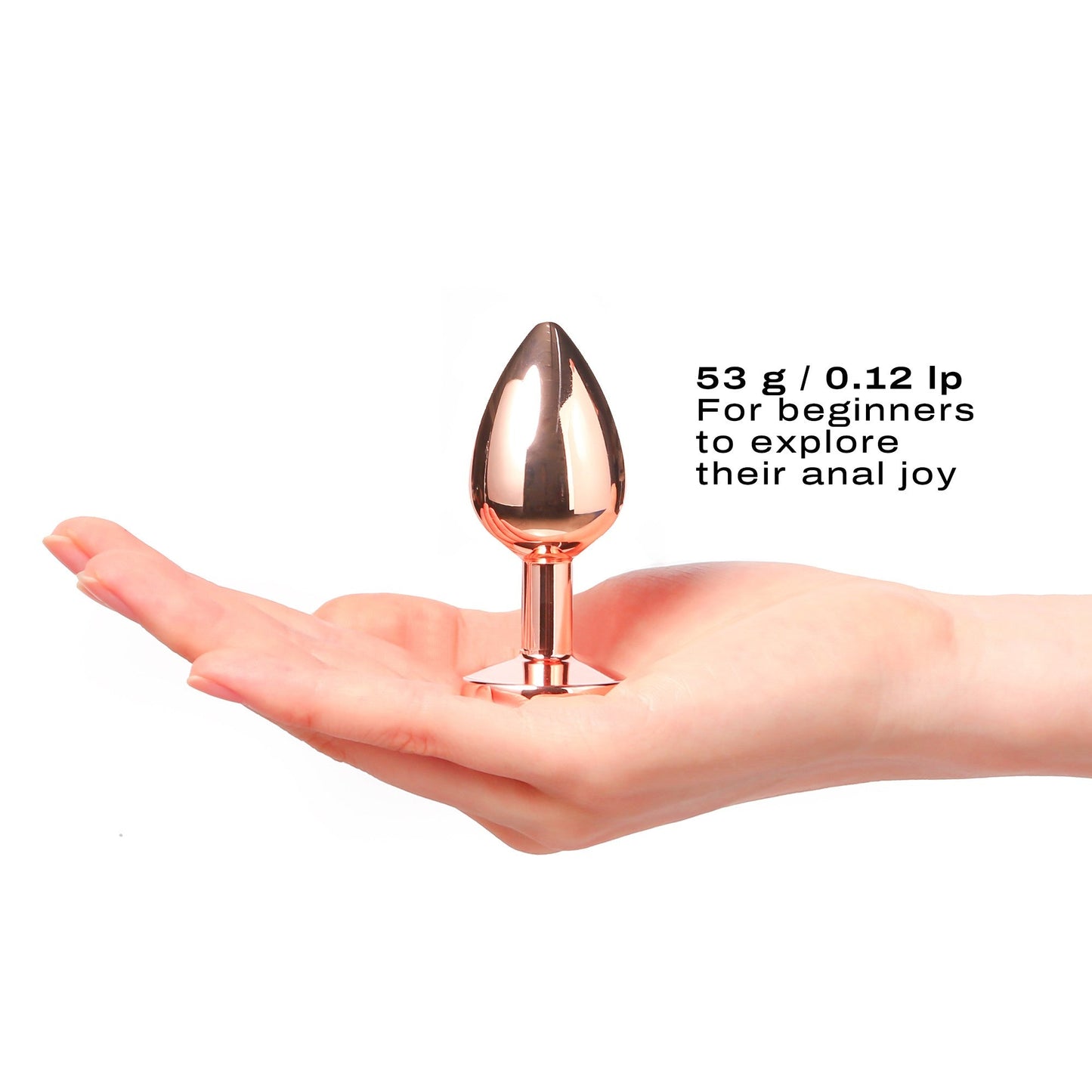 Diamond Plug Small - Rose Gold