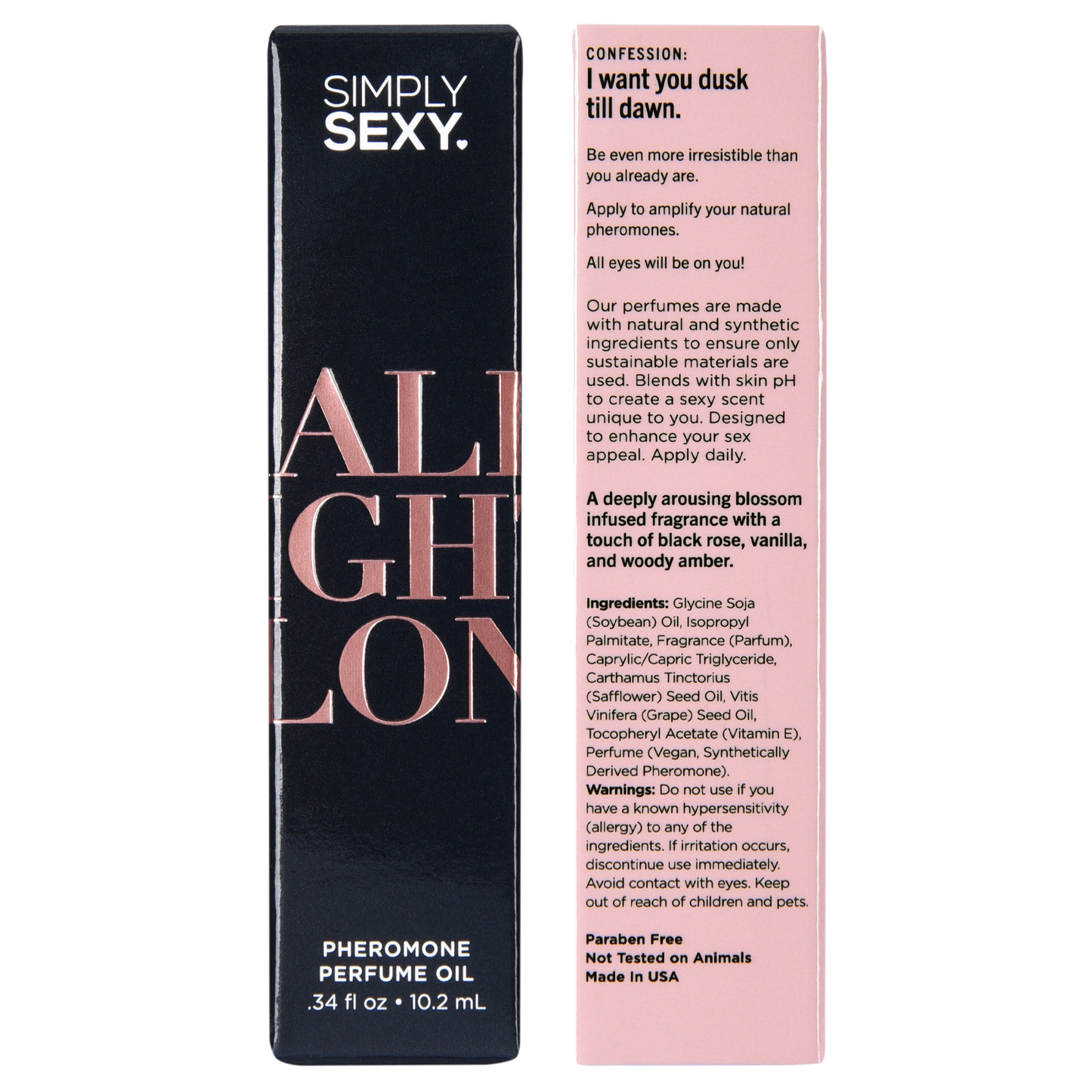All Night Long - Pheromone Perfume Oil Rollerball
