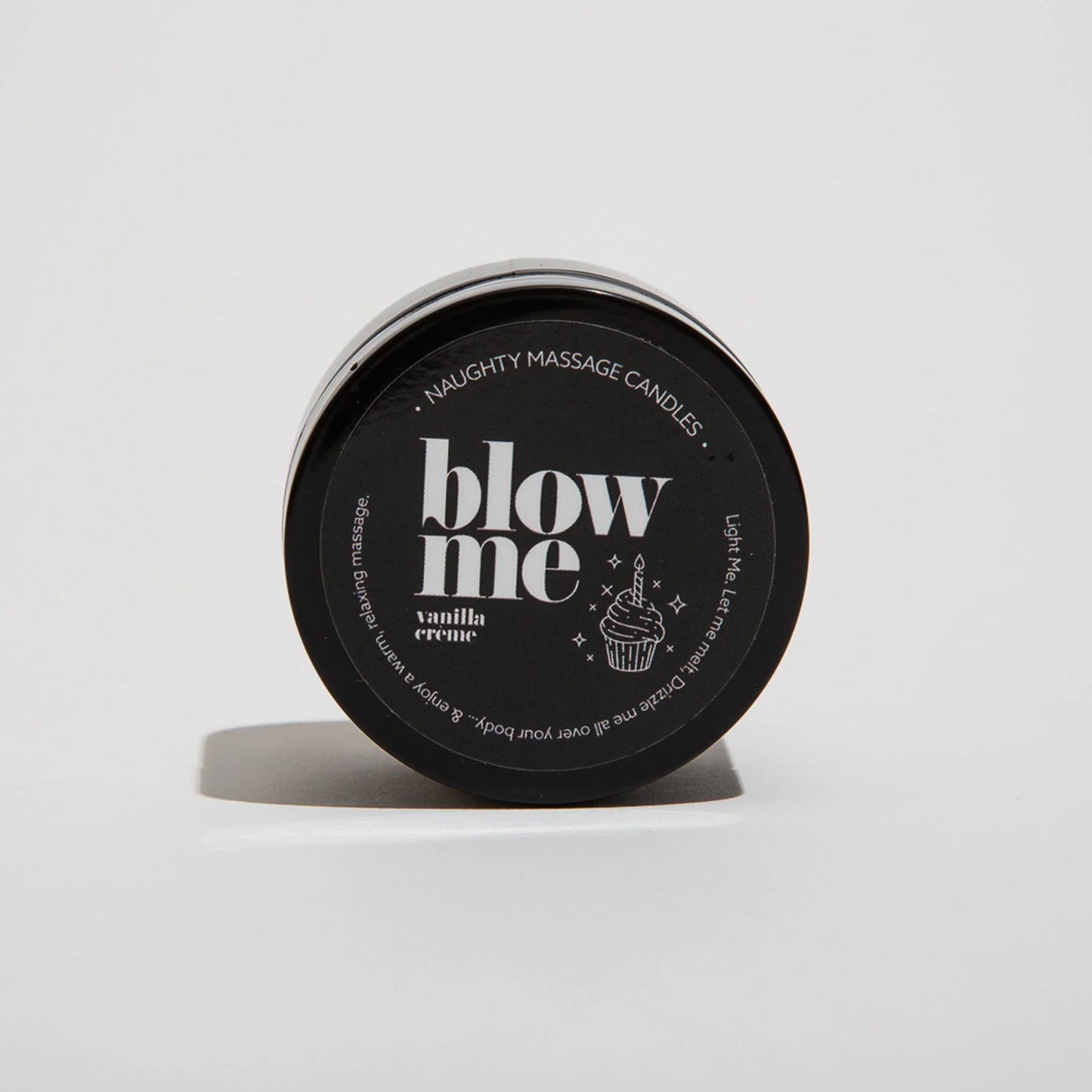Naughty Mini Massage Candle - Blow Me