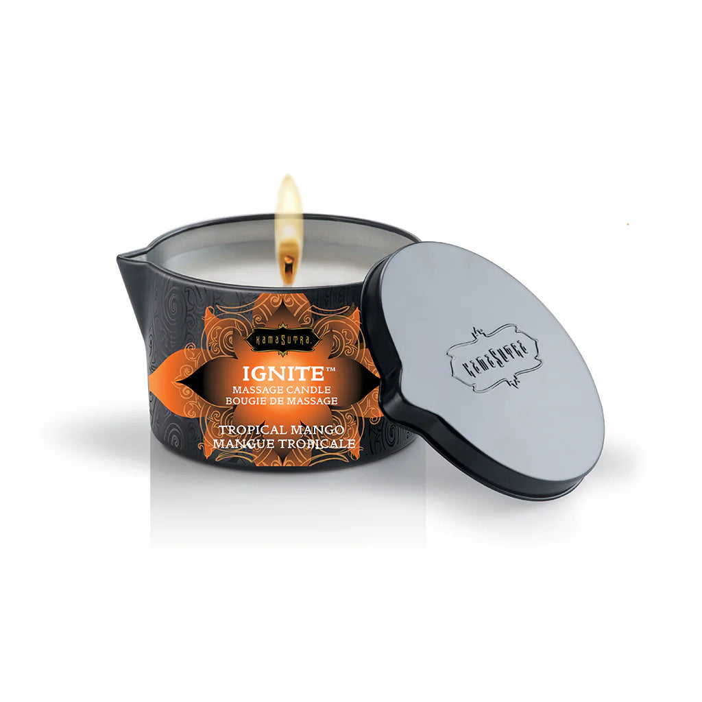 Ignite Massage Oil Candle - Tropical Mango