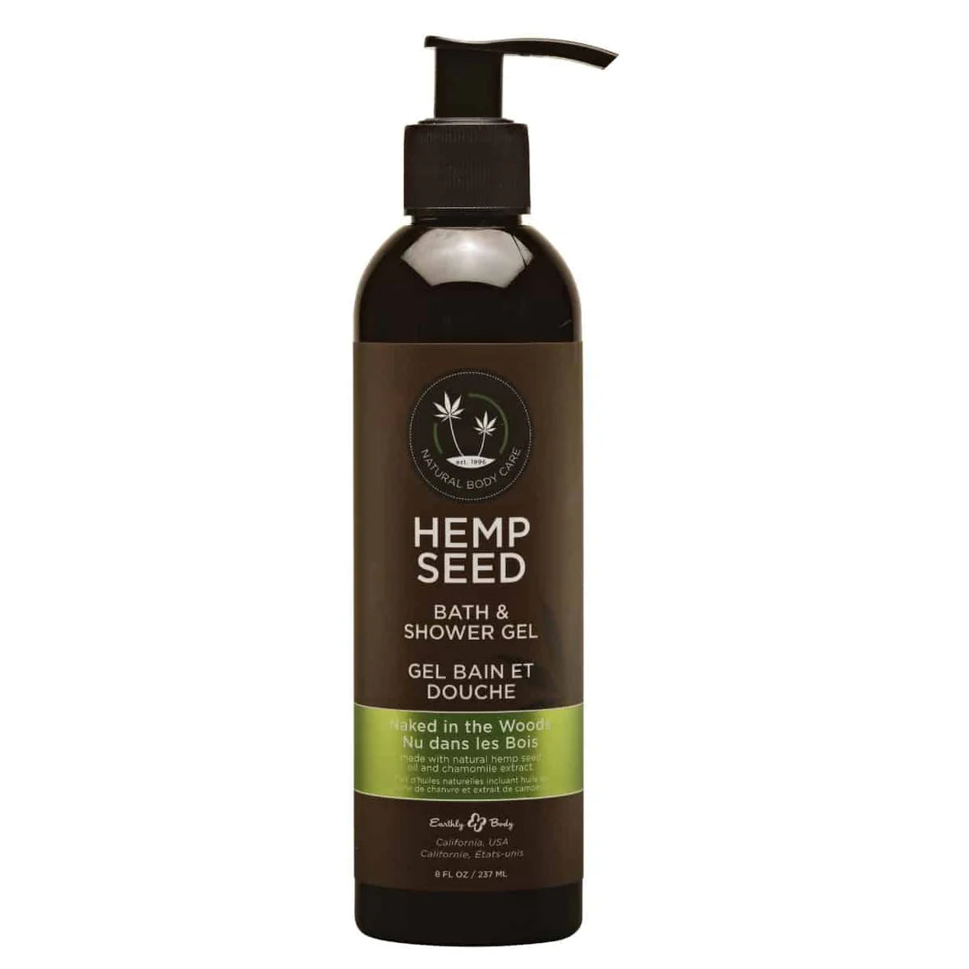 Hemp Seed Bath & Shower Gel - Naked in the Woods *Discontinued - limited Inventory*