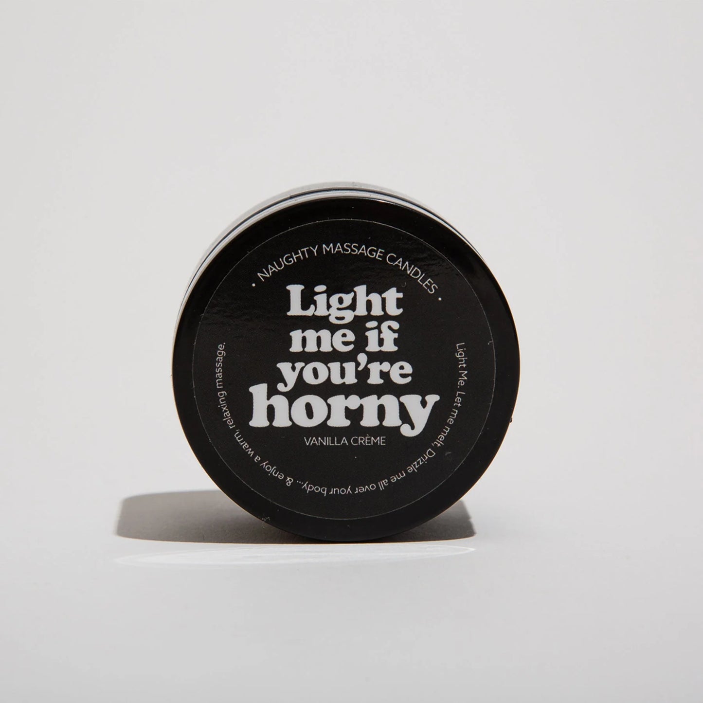 Naughty Mini Massage Candle - Light Me If You're Horny