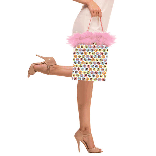 Gift Bag - Dirty Penis with Pink Feathers