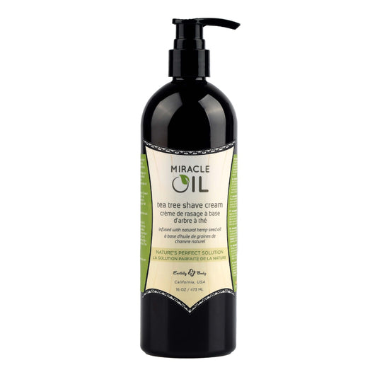 Miracle Oil Tea Tree - Shave Cream 16oz
