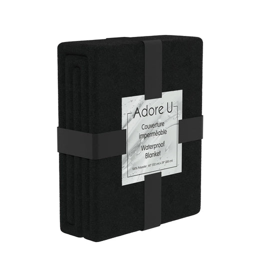 Black Waterproof Blanket