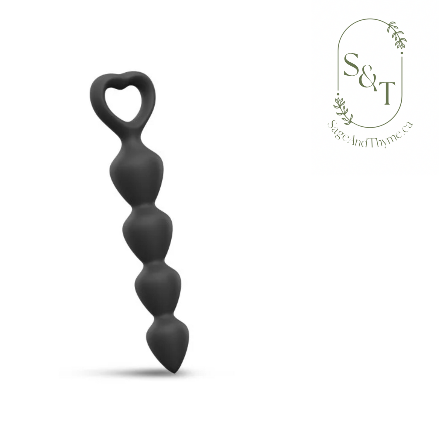 Bing Bang Large - Anal Beads - Black Onyx