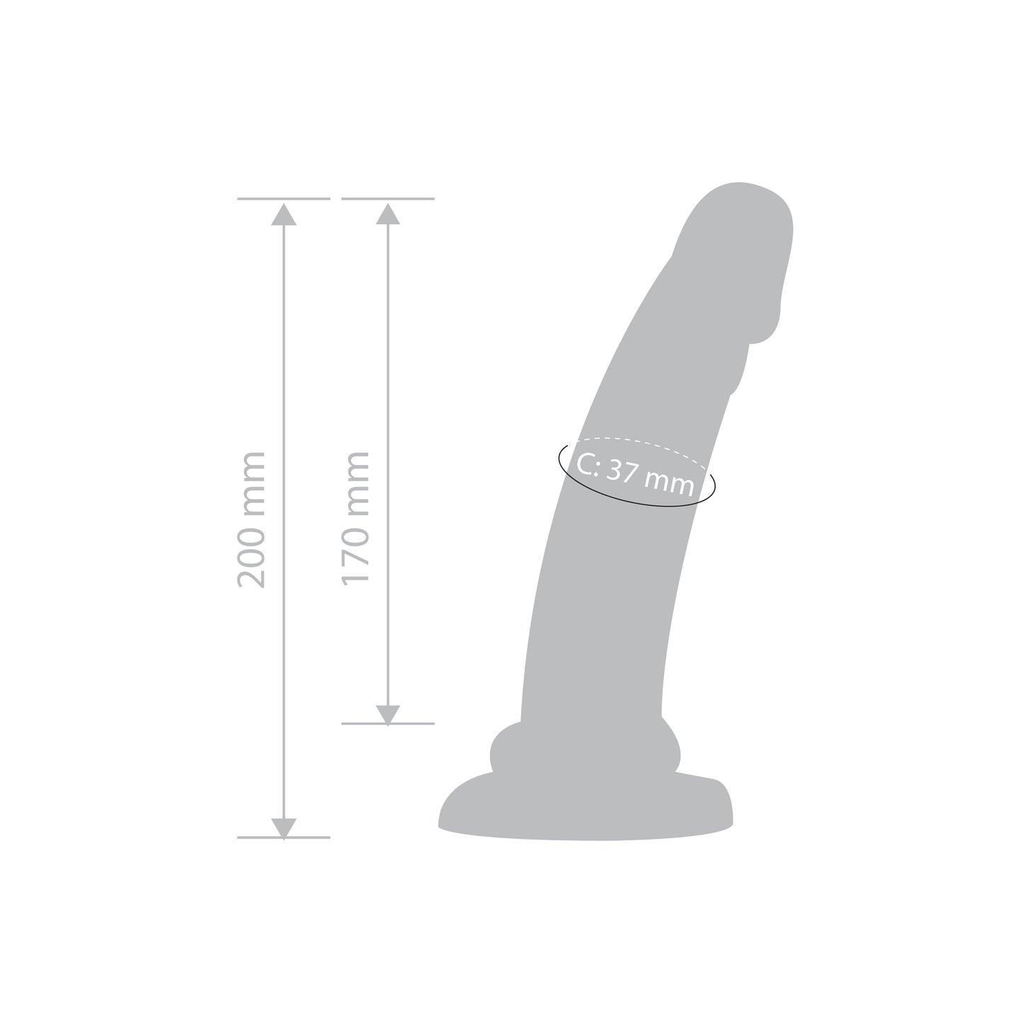 Heartfloat Bliss 6" Dildo