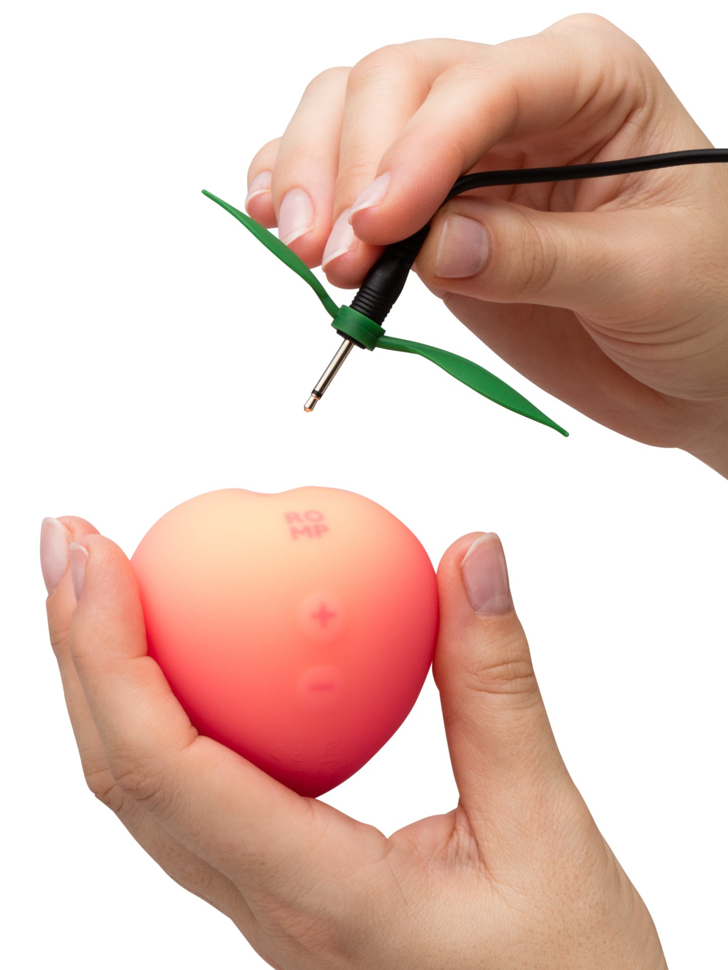 Pink Peach Clitoral Suction Toy