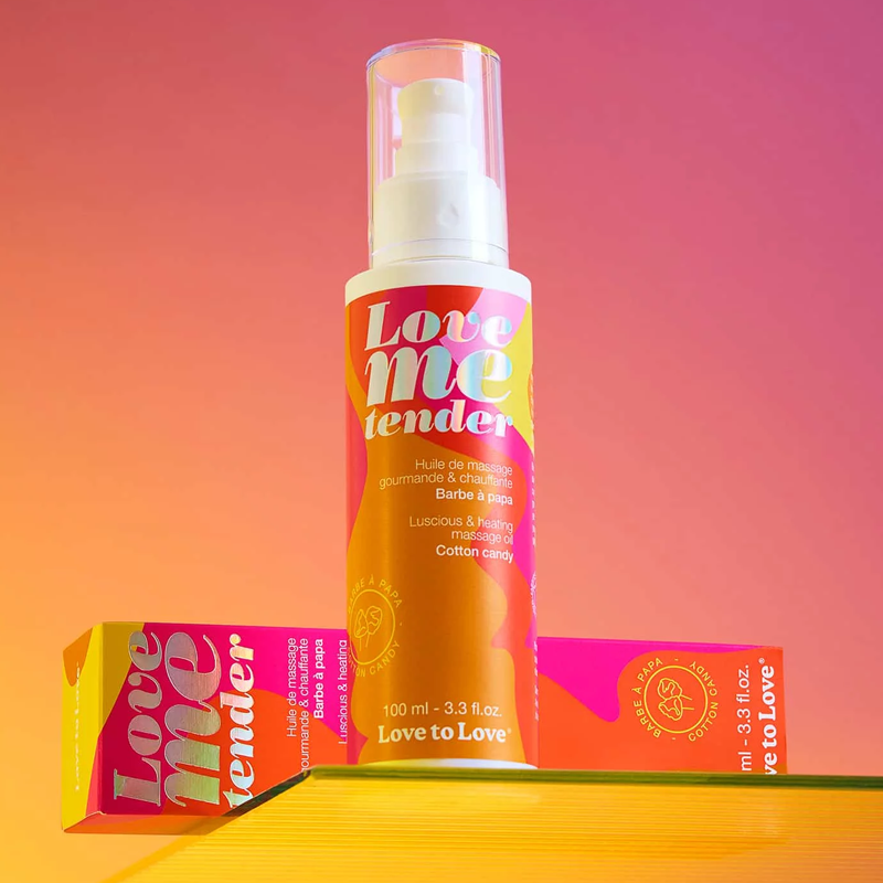 Love Me Tender Massage Oil - Cotton Candy
