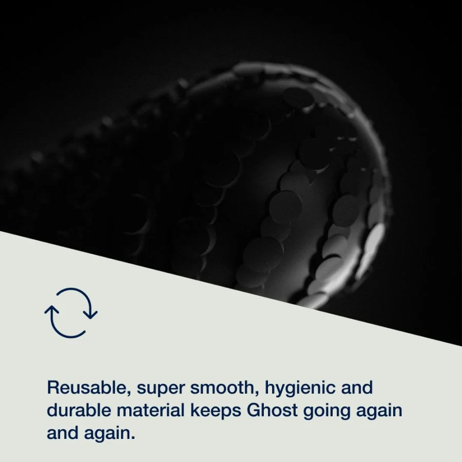 Ghost - Black Textured Stroker
