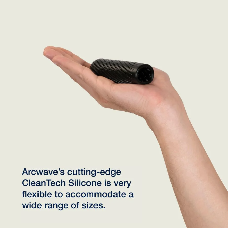 Ghost - Black Textured Stroker