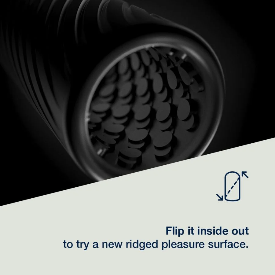 Ghost - Black Textured Stroker