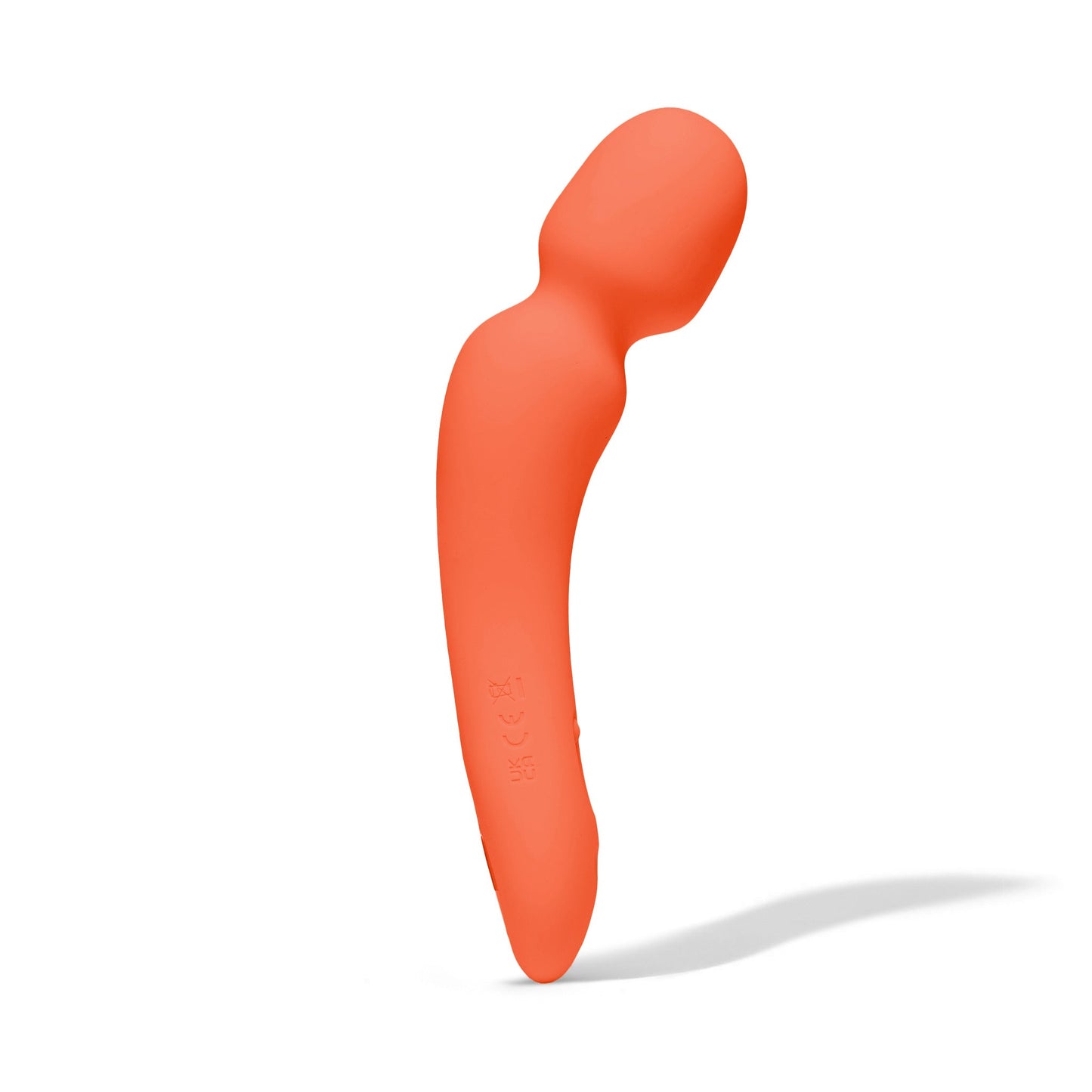 Min Mini Vibrating Wand - Papaya