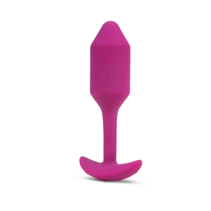 Snug Plug 2 - Weighted Vibrating Plug - Rose