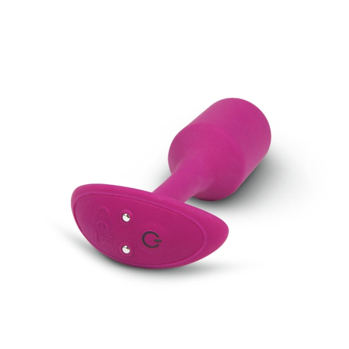 Snug Plug 2 - Weighted Vibrating Plug - Rose