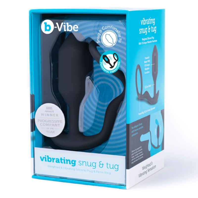 Snug & Tug Weighted Vibrating Plug Medium