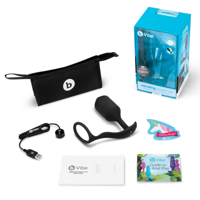 Snug & Tug Weighted Vibrating Plug XL