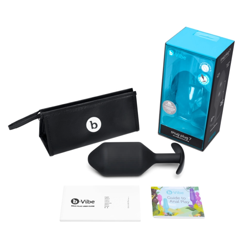 Snug Plug 7 - Weighted Plug - Black