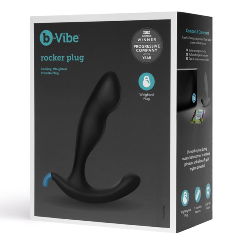 Rocker Plug Rocking & Weighted P-Spot Plug