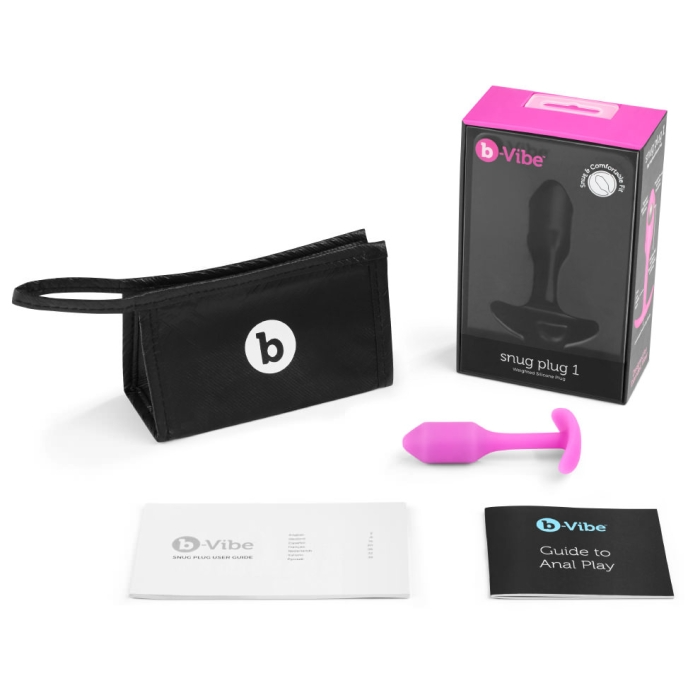 Snug Plug 1 - Weighted Plug - Fuchsia