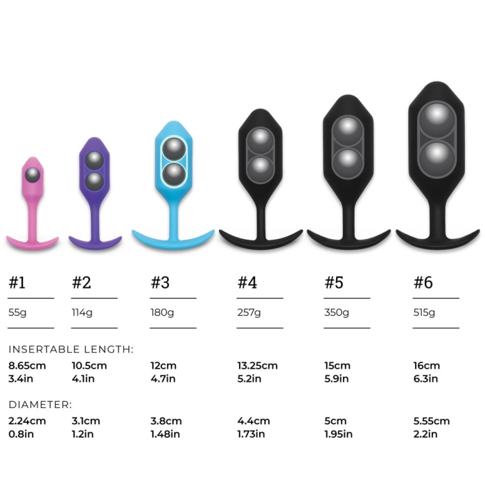 Snug Plug 1 - Weighted Plug - Fuchsia