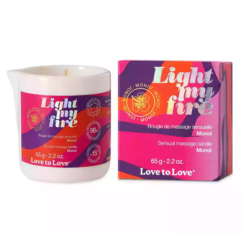 Light My Fire Massage Candle - Monoi