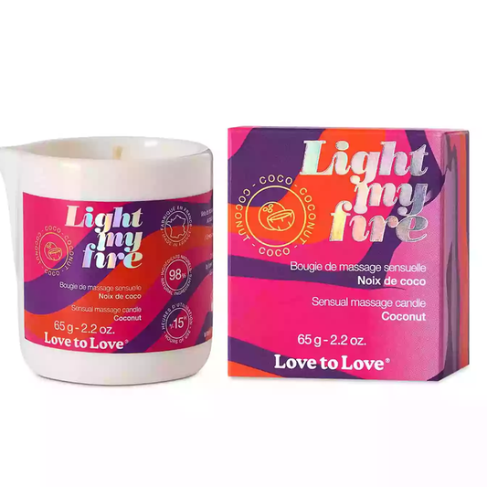 Light My Fire Massage Candle - Coconut