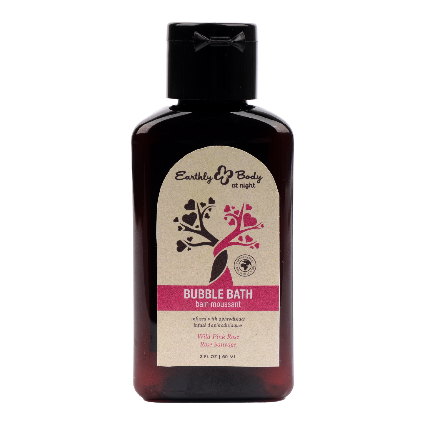Aphrodisiac Collection Bubble Bath - Wild Pink Rose 2oz