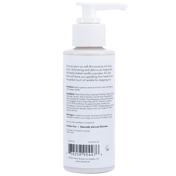 Shimmer Lotion - Silver