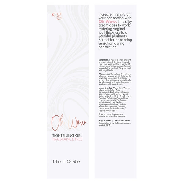 Oh Wow Vaginal Tightening Gel