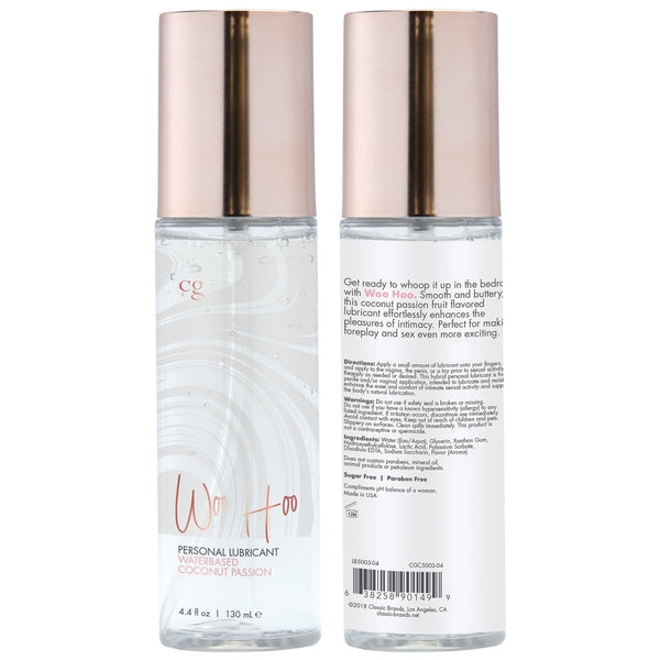 Woo Hoo Lubricant - Coconut Passion