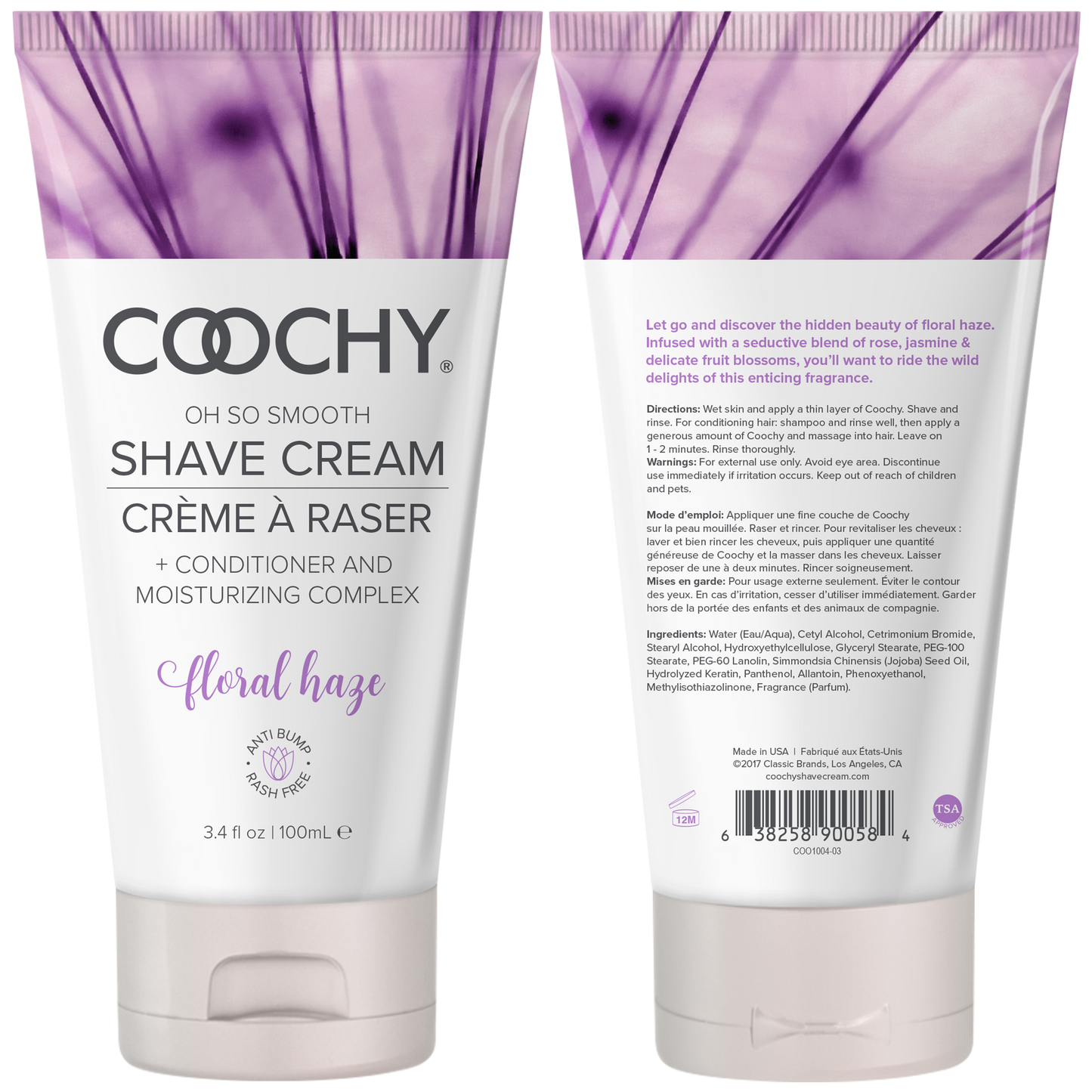 Coochy Shave Cream - Floral Haze 3.4oz