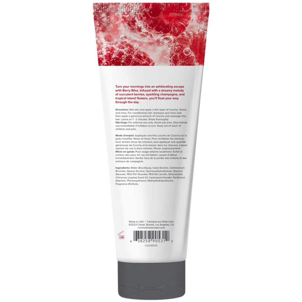 Coochy Shave Cream - Berry Bliss 7.2oz