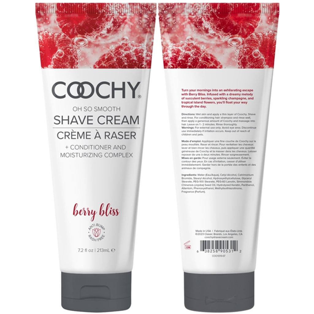 Coochy Shave Cream - Berry Bliss 7.2oz