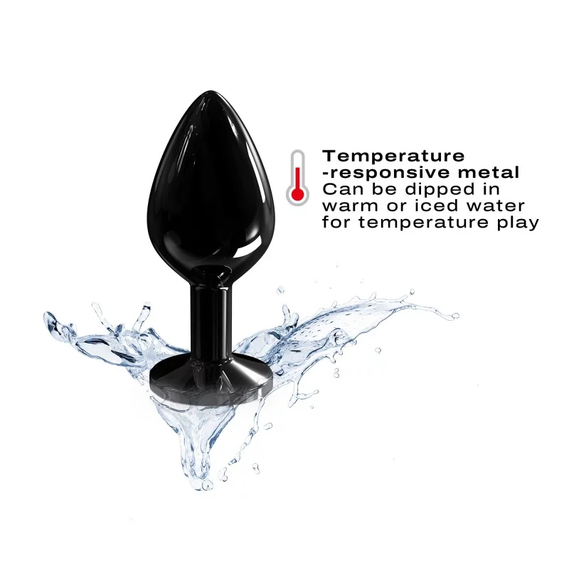Diamond Plug Medium - Black