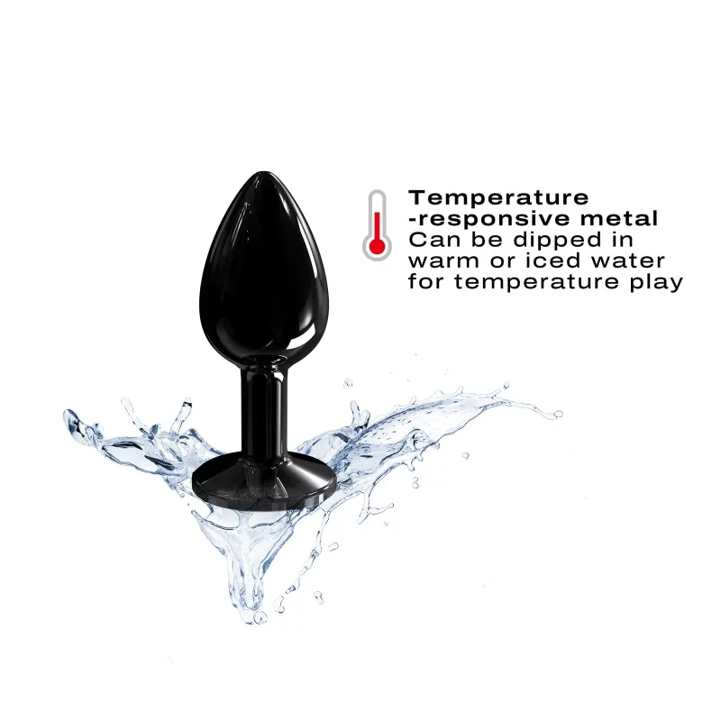 Diamond Plug Small - Black