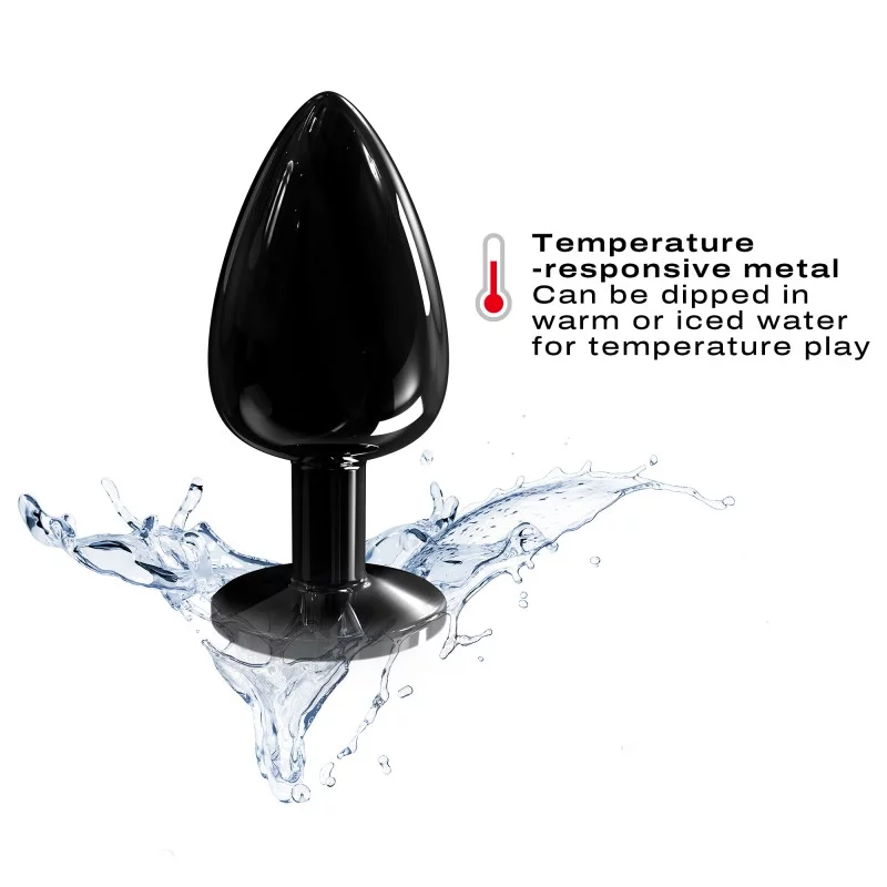 Diamond Plug Large - Black