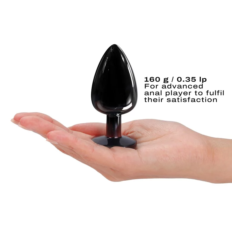 Diamond Plug Large - Black