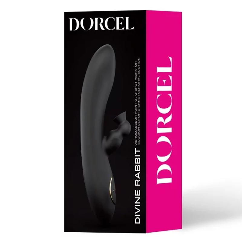 Divine Rabbit - Dual Action Vibrator - Black
