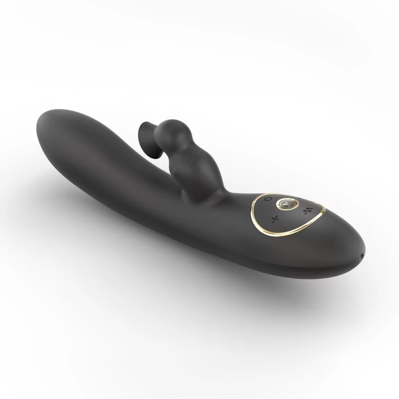Divine Rabbit - Dual Action Vibrator - Black