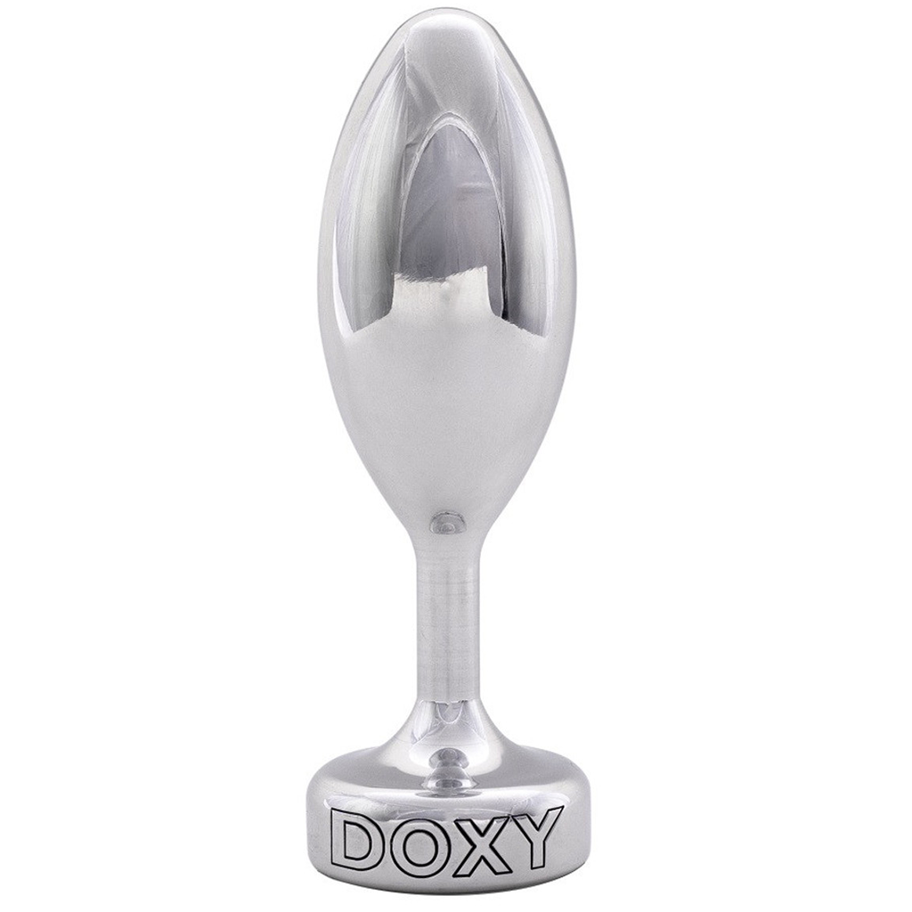 Smooth Metal Butt Plug - Stainless Steel