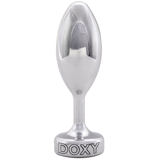 Smooth Metal Butt Plug - Stainless Steel