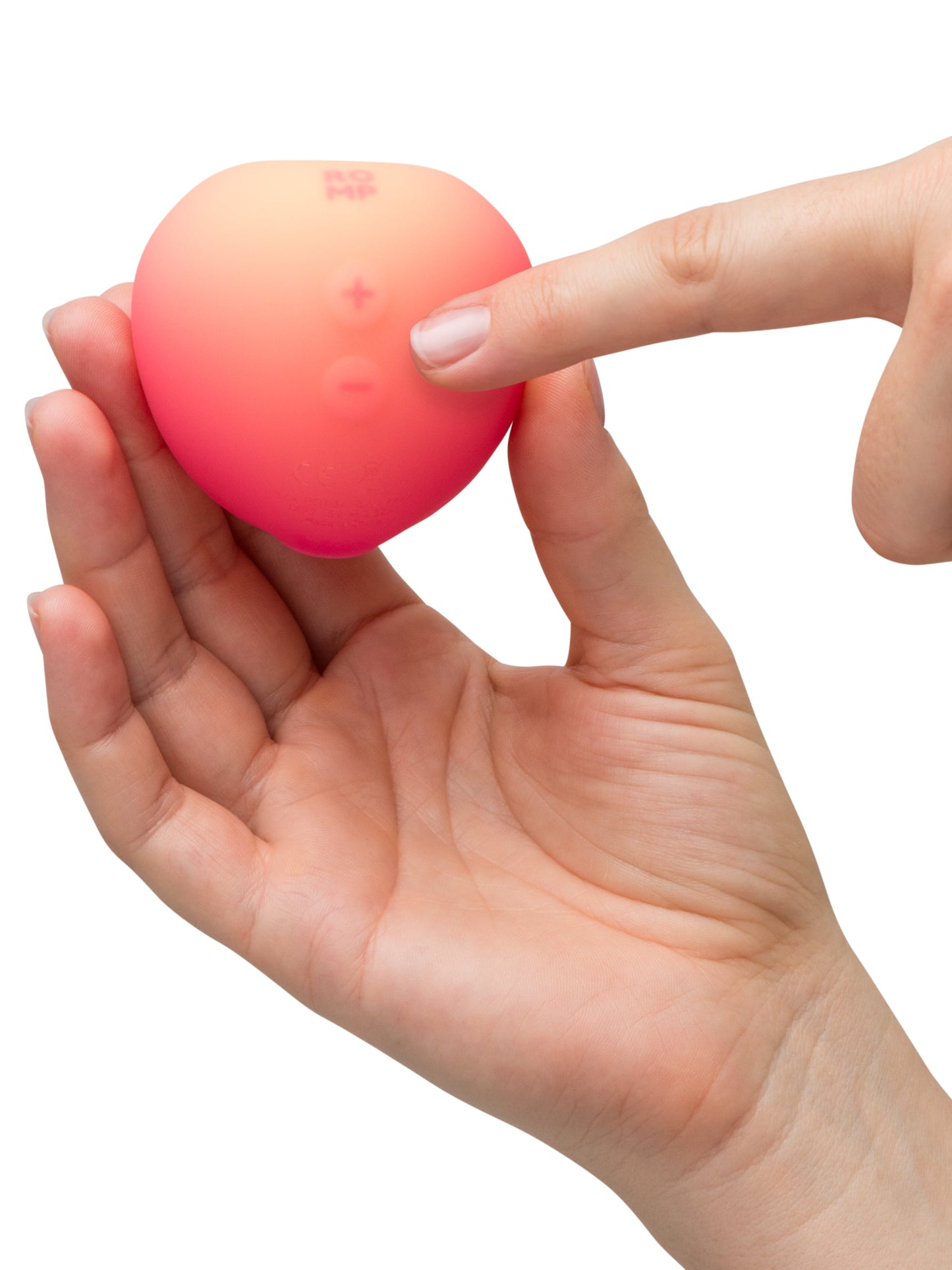 Pink Peach Clitoral Suction Toy