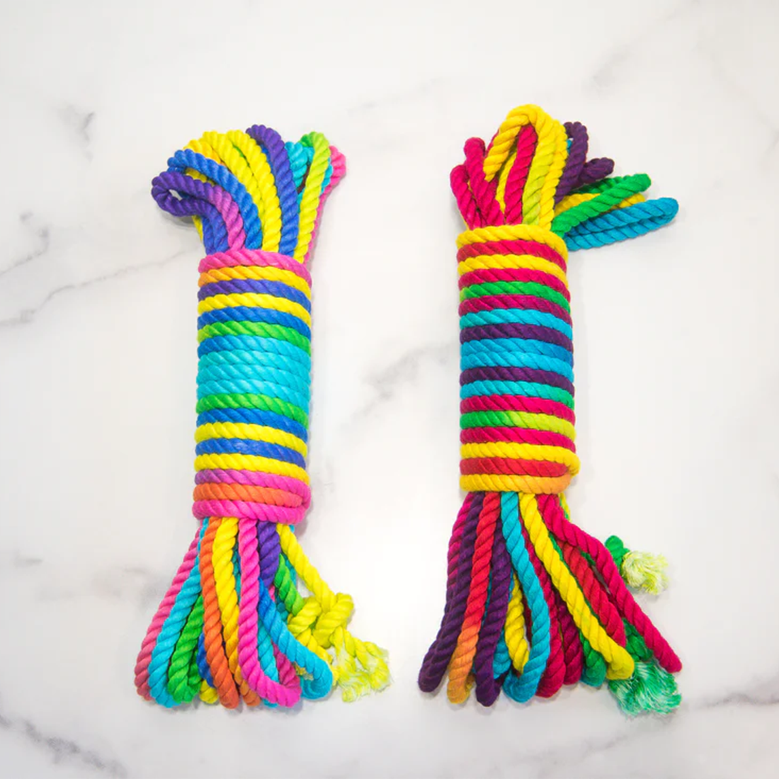 Emojibator Bondage Rope - Funfetti Rainbow