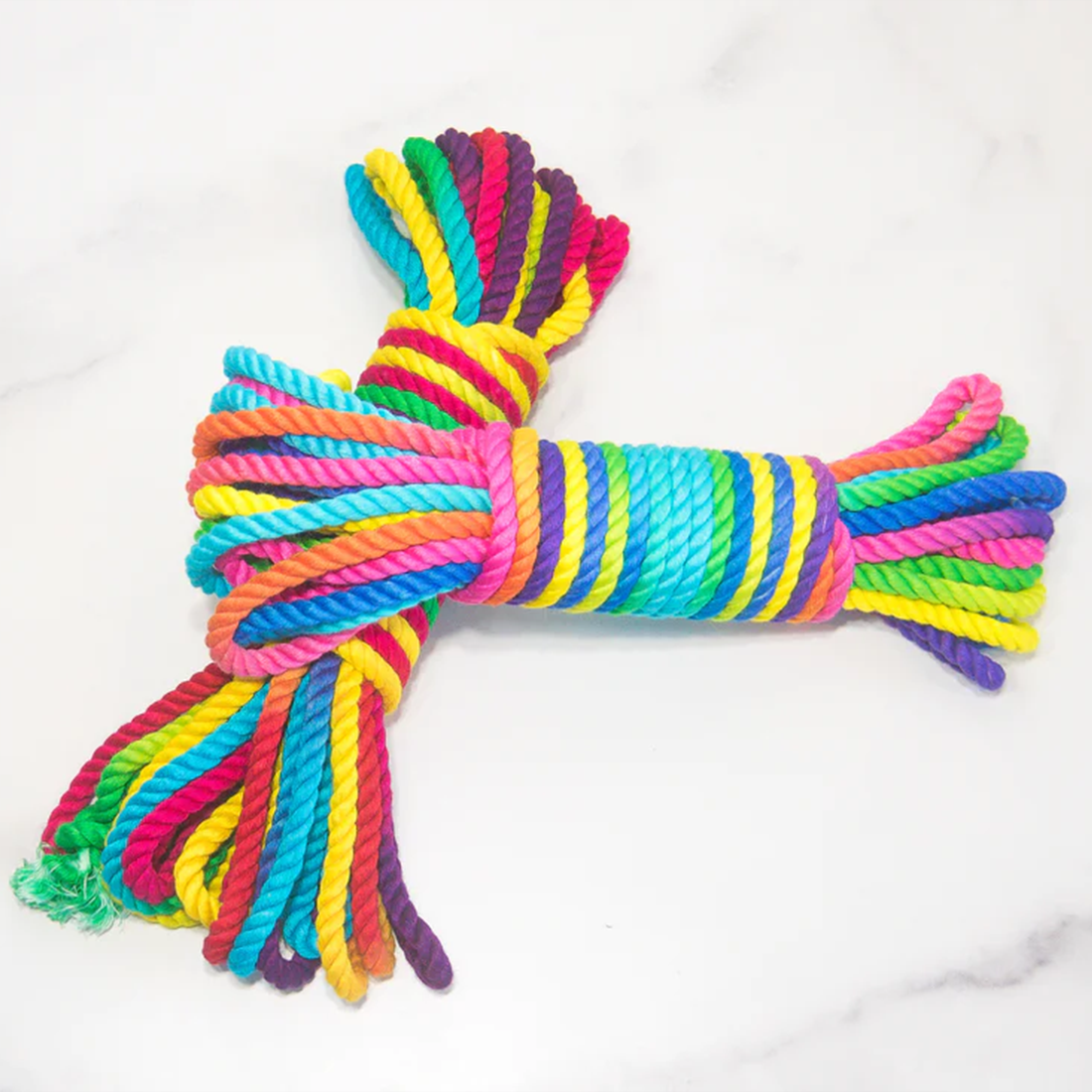 Emojibator Bondage Rope - Funfetti Rainbow