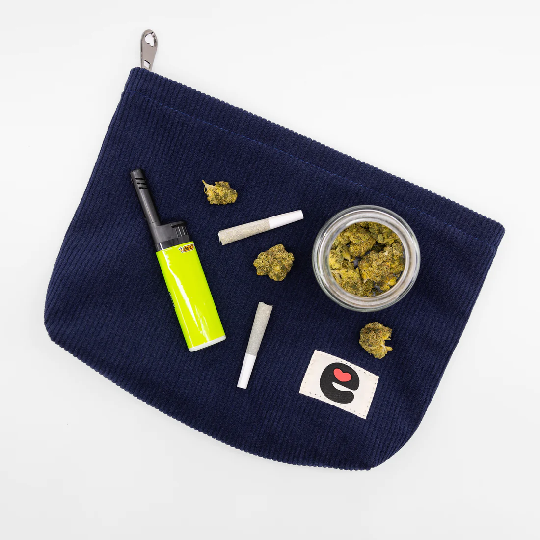 Pleasure Pouch Navy Toy Tote